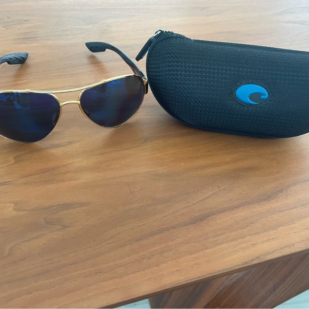 Costa Gold and Blue Sunglasses